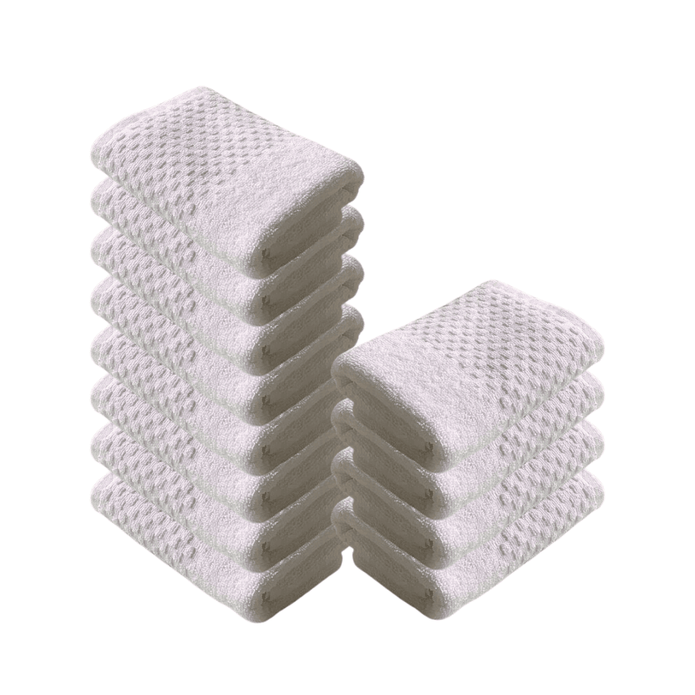 Hotel-quality hand towels engineered for daily use, combining absorbency, durability, and a polished finish