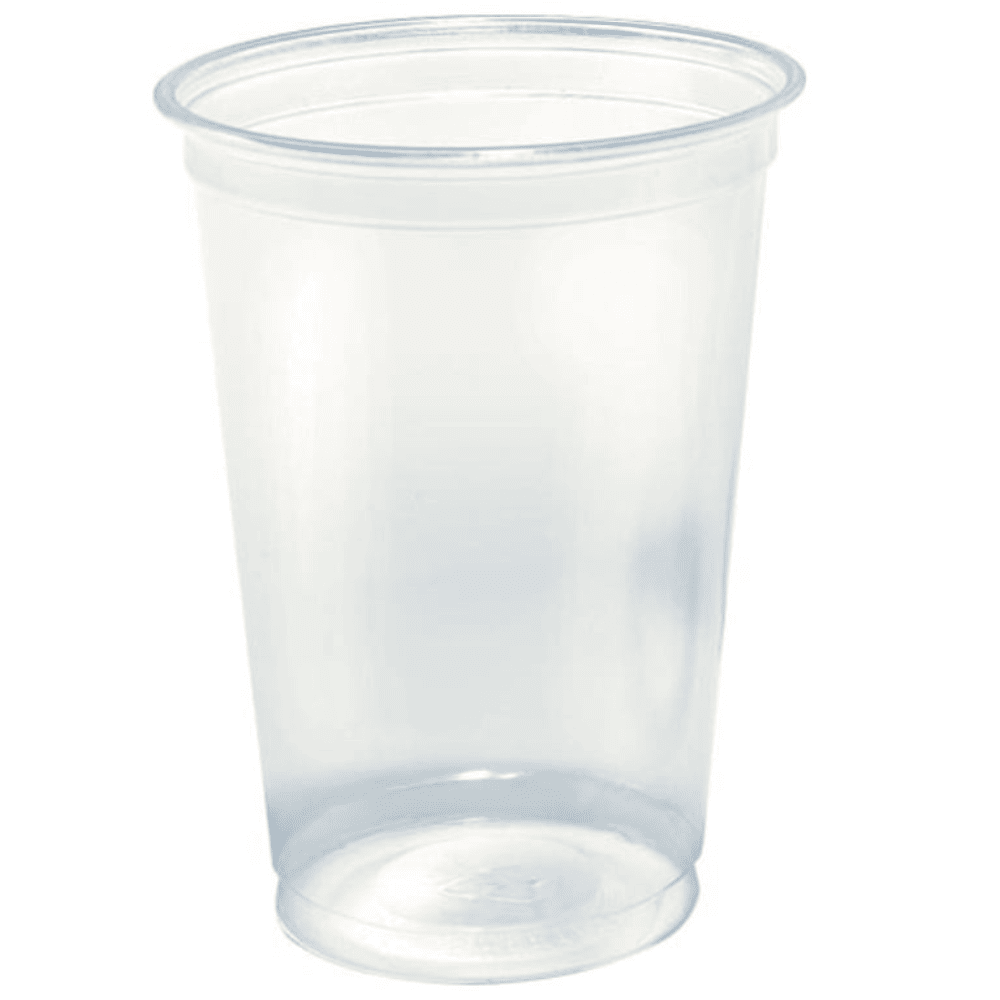 Individually Wrapped Translucent Plastic Cups