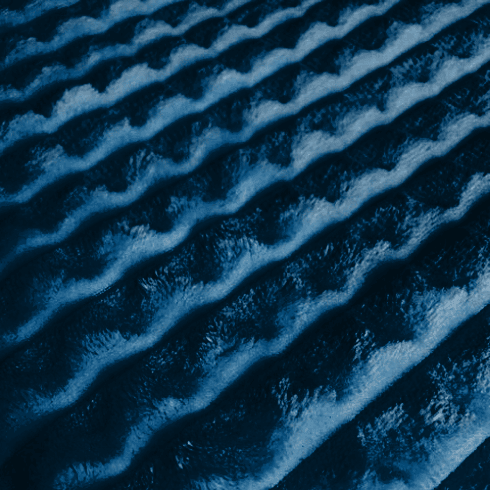 Velour Fleece Blanket & Throw - Navy Blue - Close up