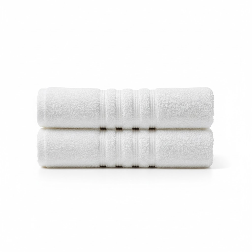 Bulk hand towels with a soft, absorbent cotton weave built to meet daily hotel and hospitality demands