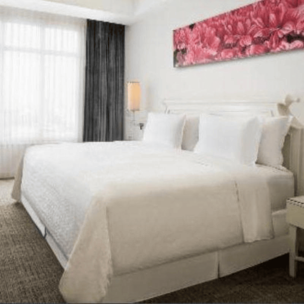 Custom Design Bed Skirts (5 Open-Pleat Design) - Premium Bedskirts from HYC Design - Just $82.99! Shop now at HYC Design & Hotel Supply