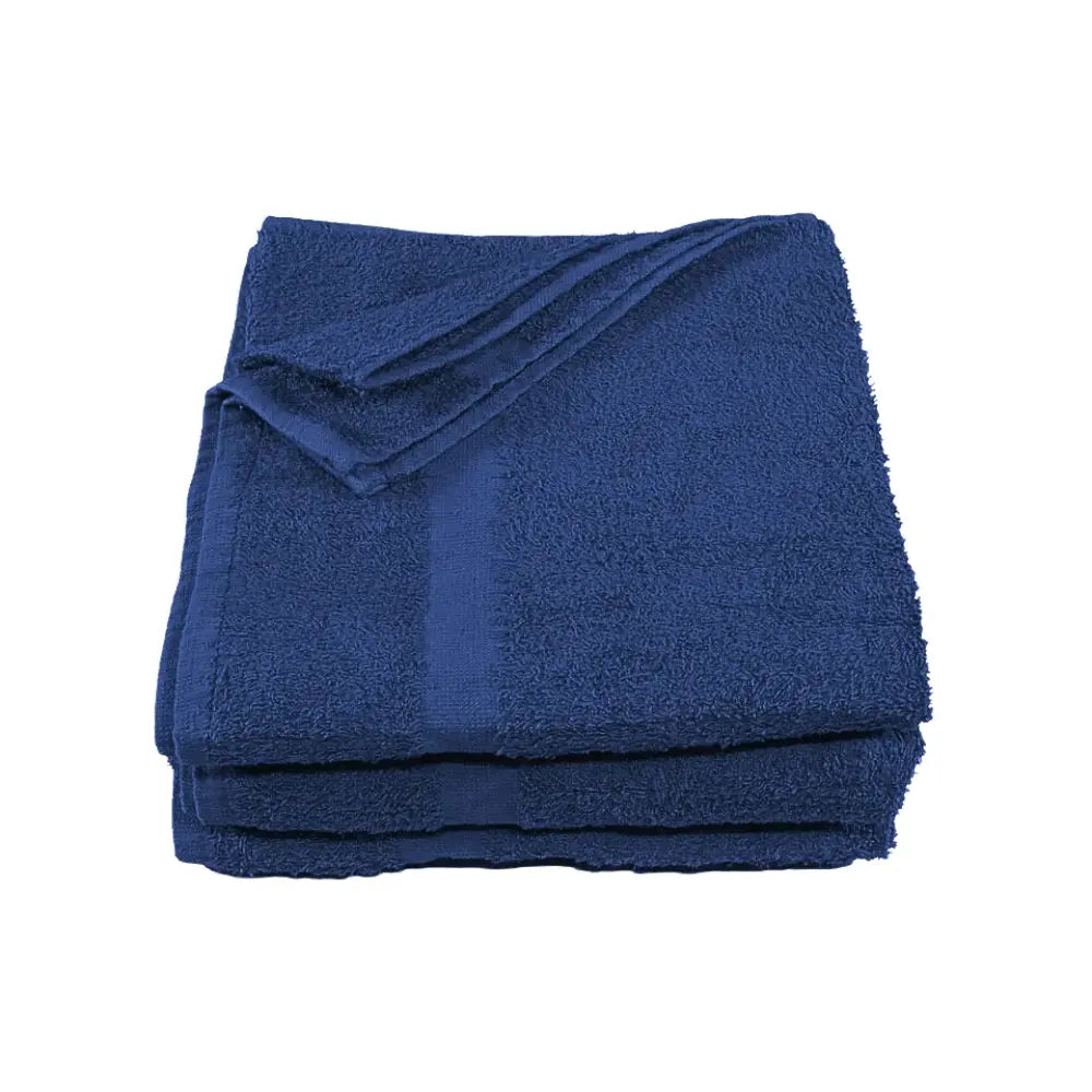 High-Quality Colored Spa & Hotel Bath Towels - Navy coloured soft, comfortable, affordable hotel, RB&B bulk supply wholesale home decorative towels