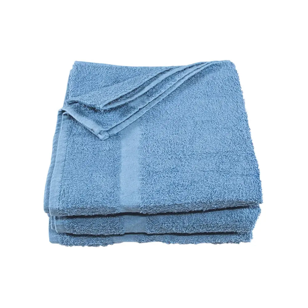 High-Quality Colored Spa & Hotel Bath Towels - Sky Blue coloured soft, comfortable, affordable hotel, RB&B bulk supply wholesale home decorative towels