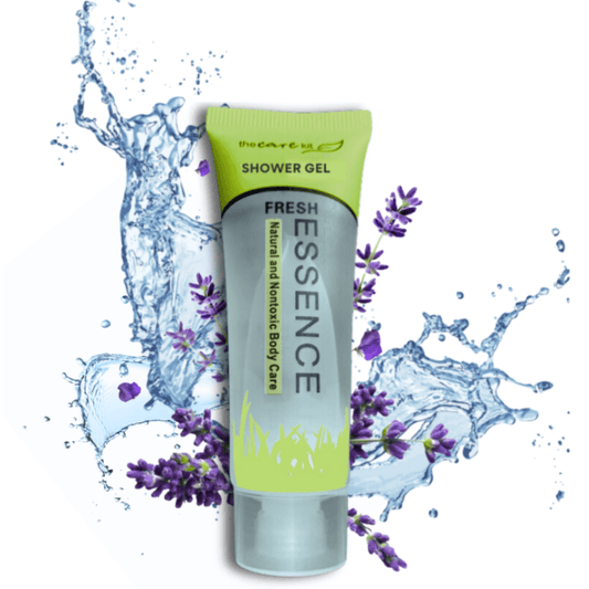 travel size shower gel for hotels, Airbnb, and resorts, ideal for bulk guest toiletries and wholesale supply
