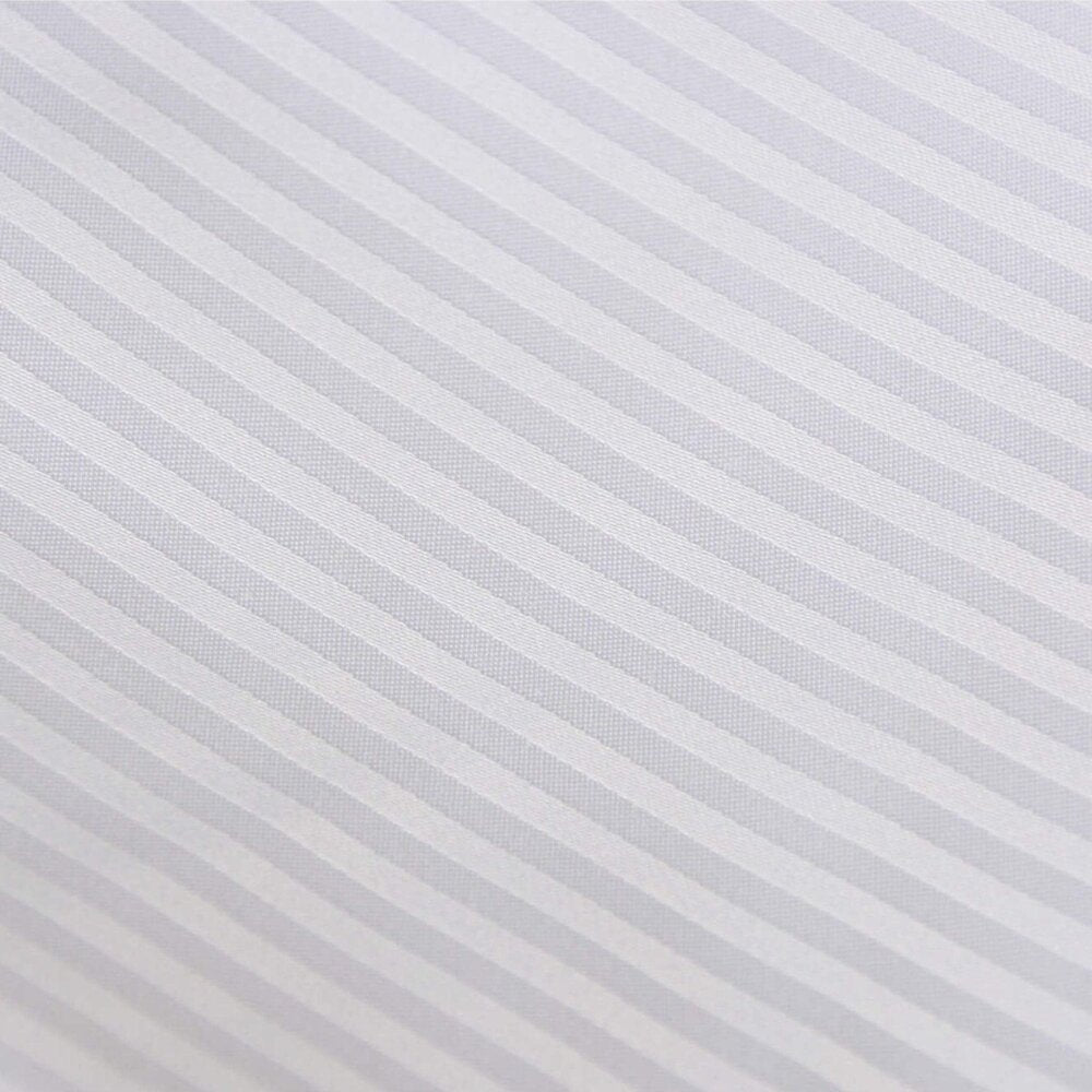 Infinity Striped Top Sheet: Modern 5mm pattern, breathable & hypoallergenic, elevating your sleep experience.