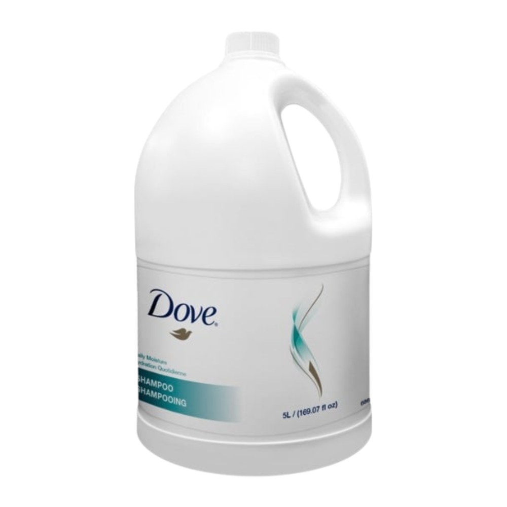 Dove Professional Daily Moisture Shampoo Refill 5L 3pcs Per Case Canadian Hotel Supplies