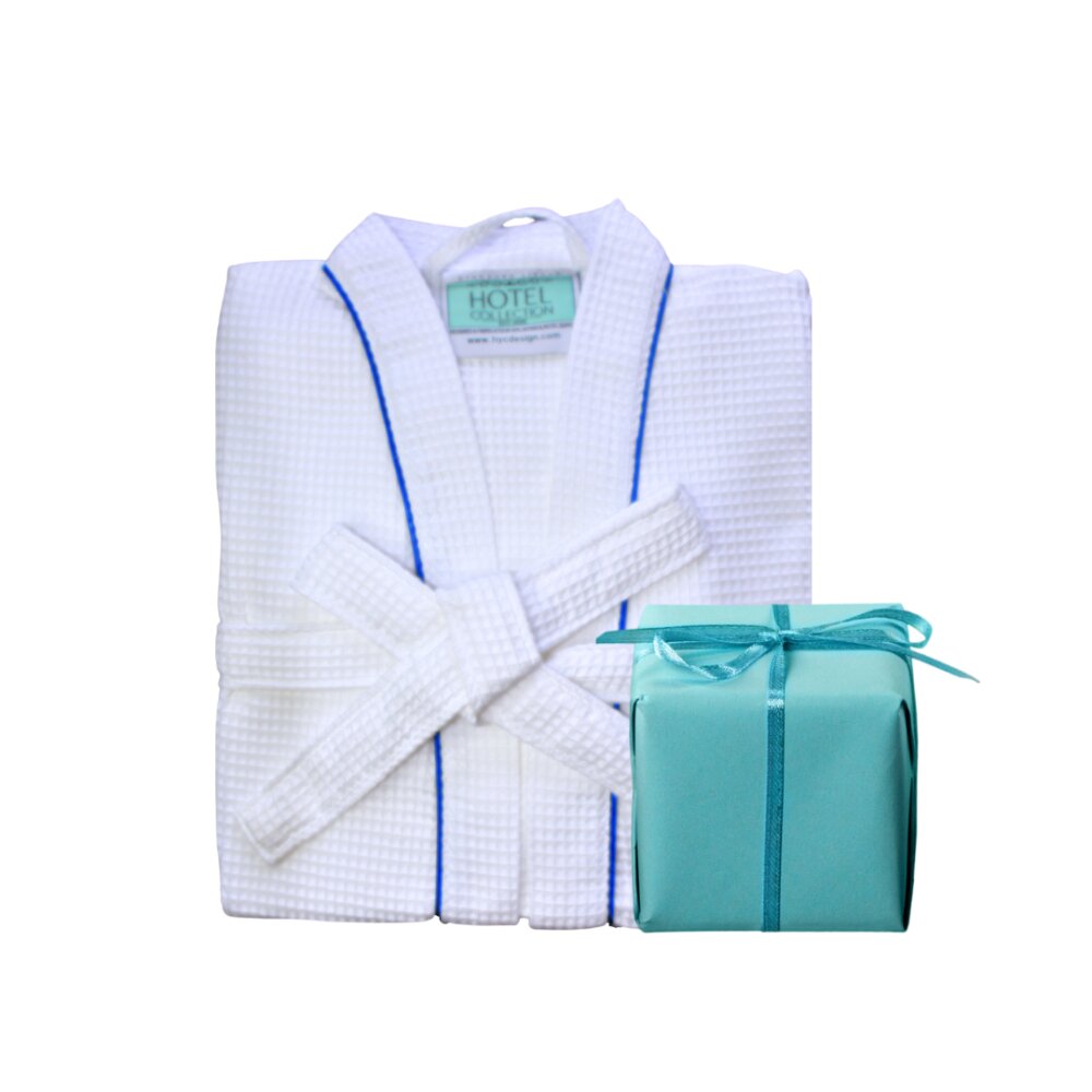 Waffle Kimono Bathrobe for seasonal gift