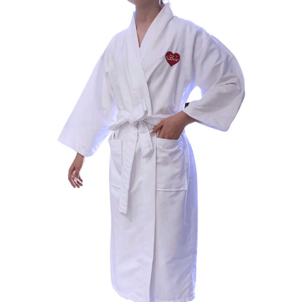 Microfiber Spa Bathrobe hypoallergenic bath robes