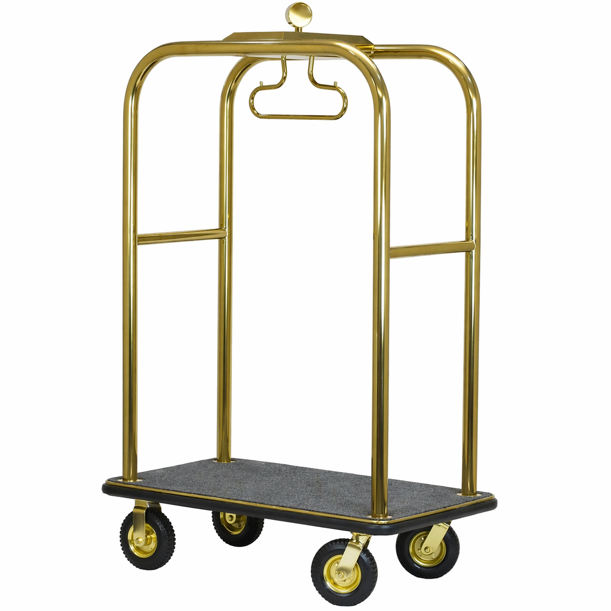 Hotel housekeeping cart bulk wholesale, heavy duty cleaning trolley for linens and commercial hospitality use