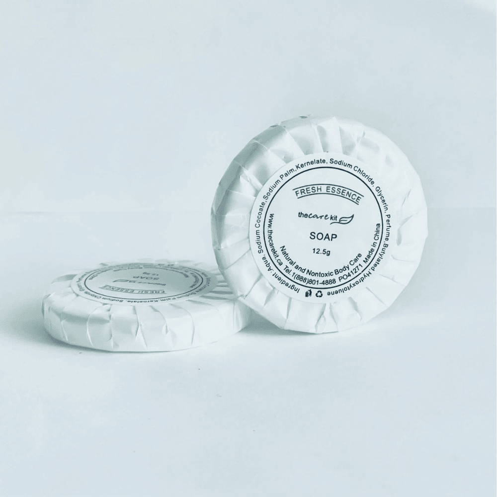Elevate Guest Experience: Glycerin Infusion - The Care Kit Fresh-Essence Face & Body Soap 12.5g by CHS