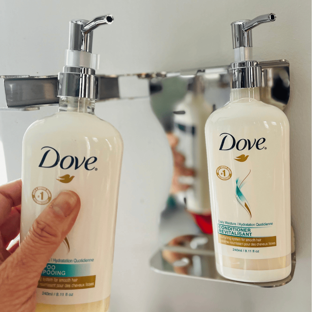 Double Liquid Amenities Holder at Canadian Hotel Supplies