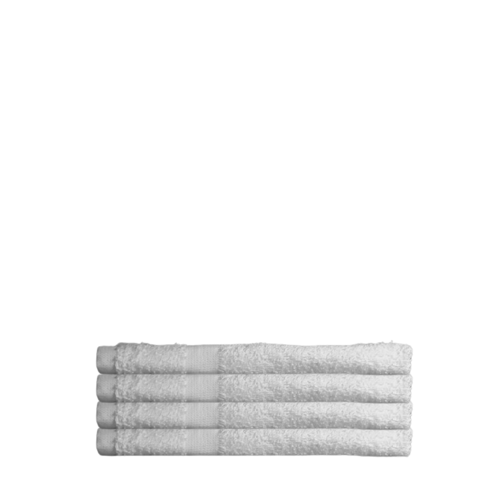 Wholesale white cotton towels for boutique hotels Ideal Full Terry Hand Towels