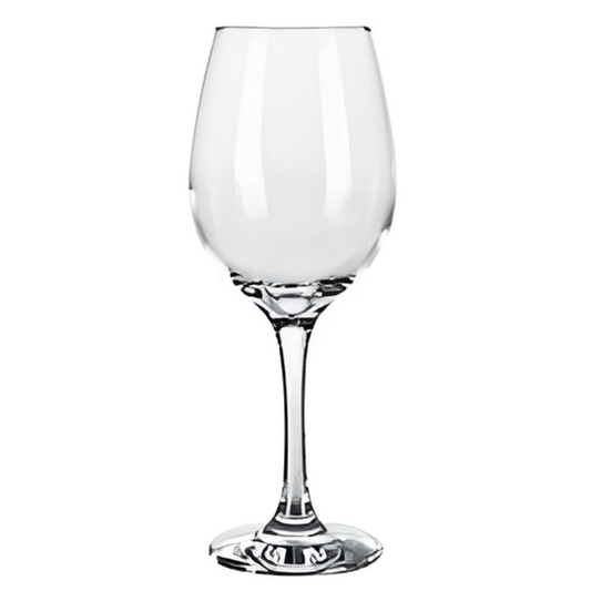 Wine glass for hotels, Airbnb, and motels, ideal for room service and bulk glassware