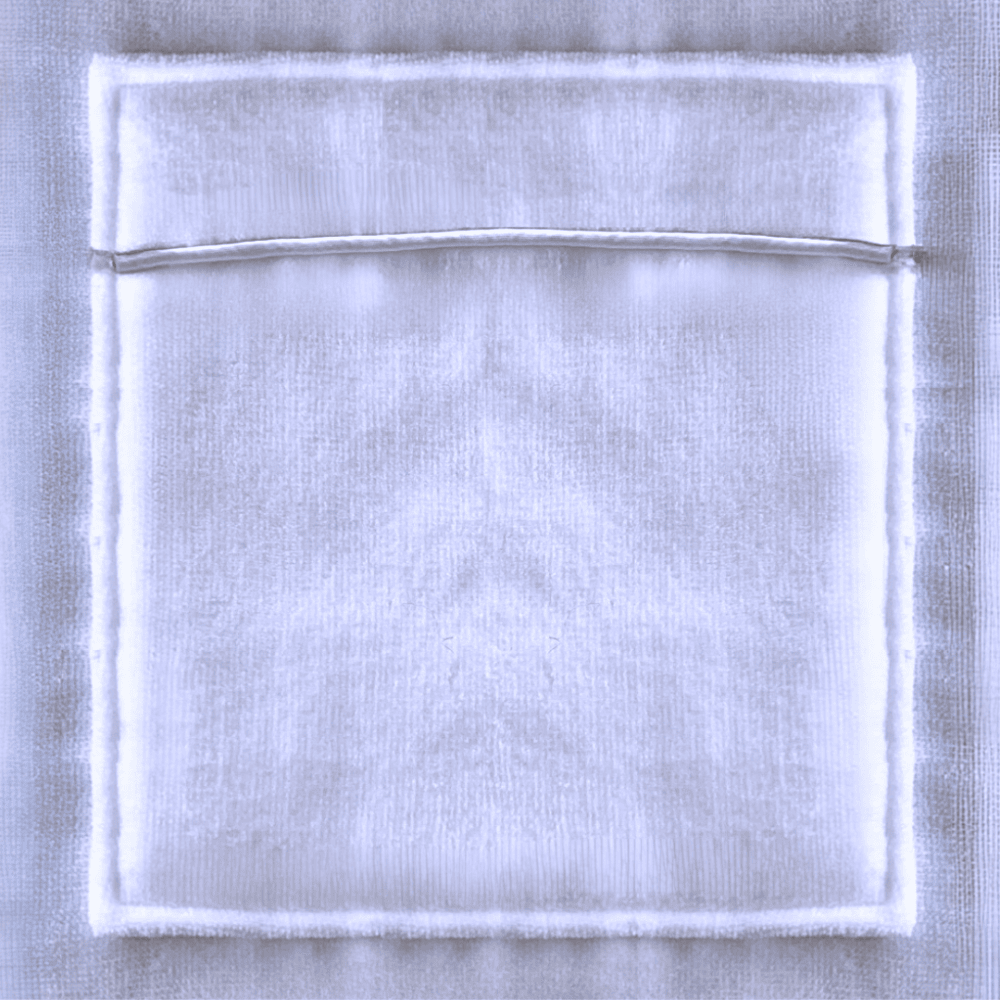Shawl Bathrobe - Sliver Piping - Close up