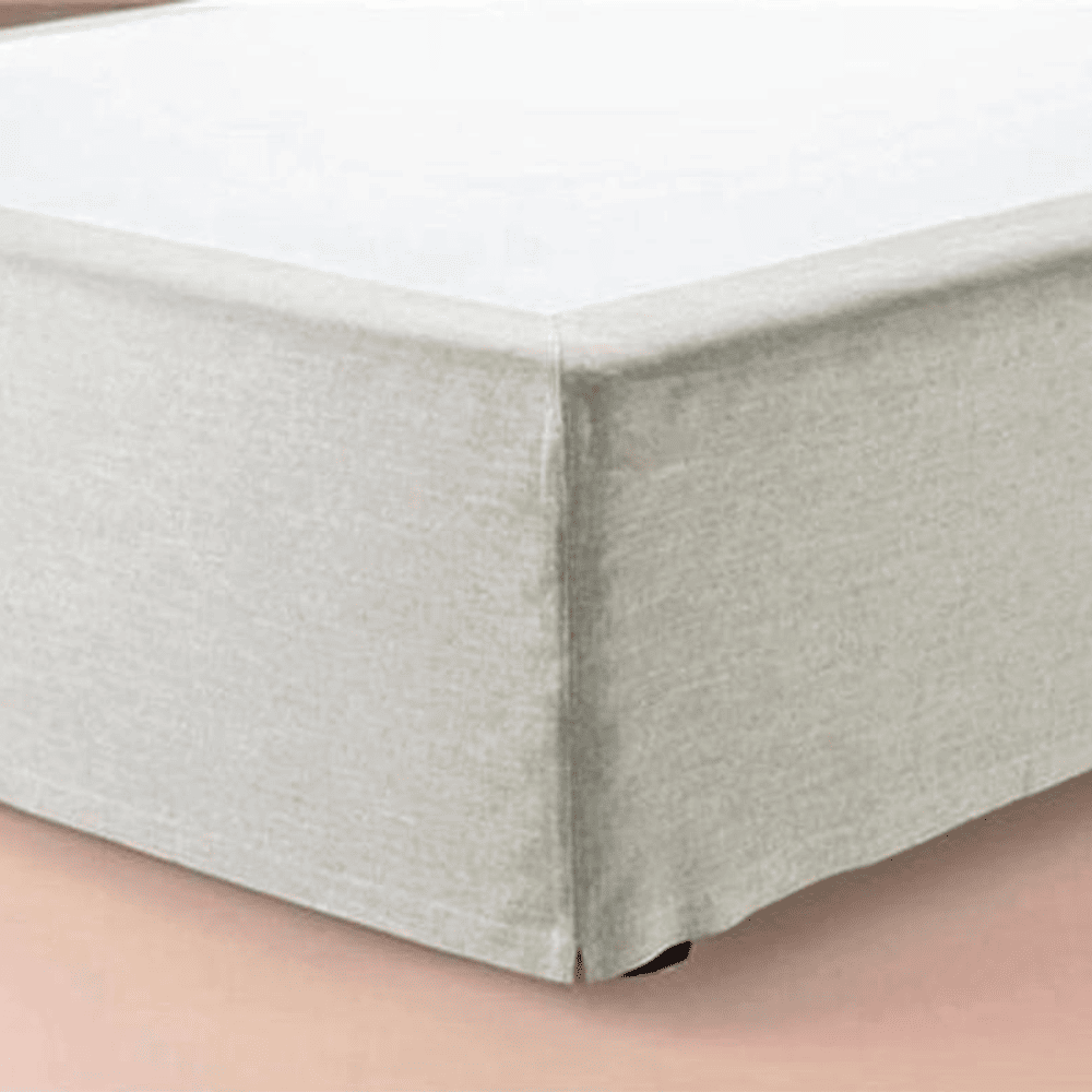 Bed Skirts with No Pleat - Beige