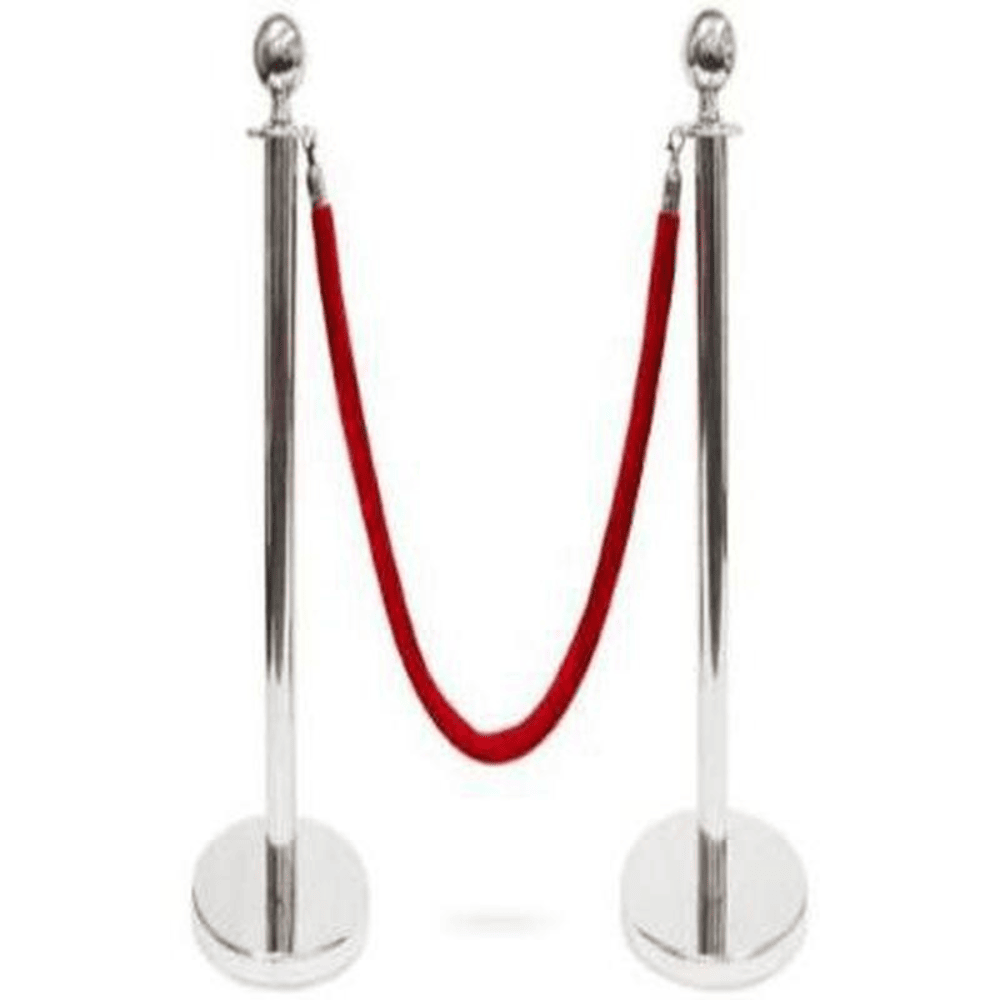 easily attachable ropes, equipped with clasps