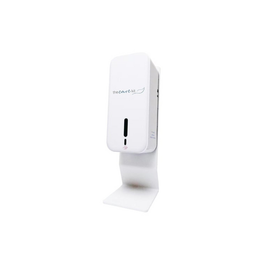 Hand sanitizer dispenser for hotels, Airbnb, and event spaces, designed for guest safety and convivence
