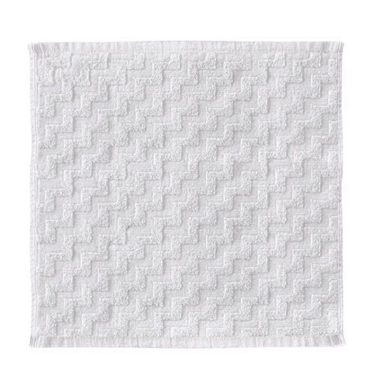 Affordable white cotton washcloths for hotels, Airbnb, and inns, for wholesale orders