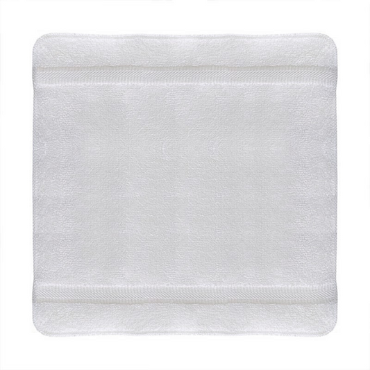 Affordable white cotton washcloths for hotels, Airbnb, and inns, for wholesale orders