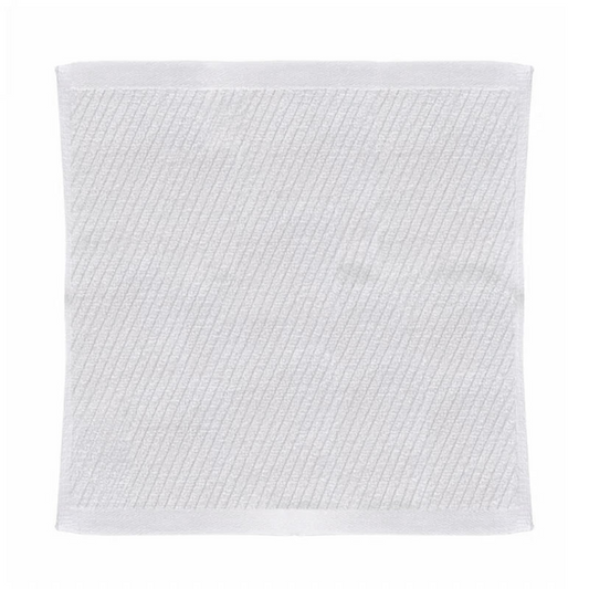 Affordable white cotton washcloths for hotels, Airbnb, and inns, for wholesale orders