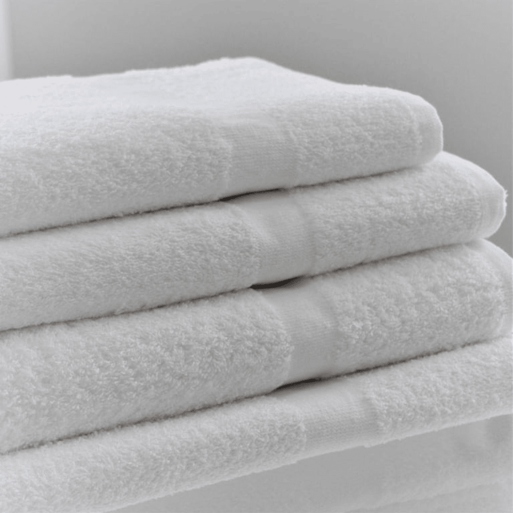 White cotton towels for spa hotels wholesale Ideal Full Terry Hand Towel different view