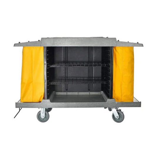 housekeeping cart for hotels and resorts, ideal for cleaning and room service