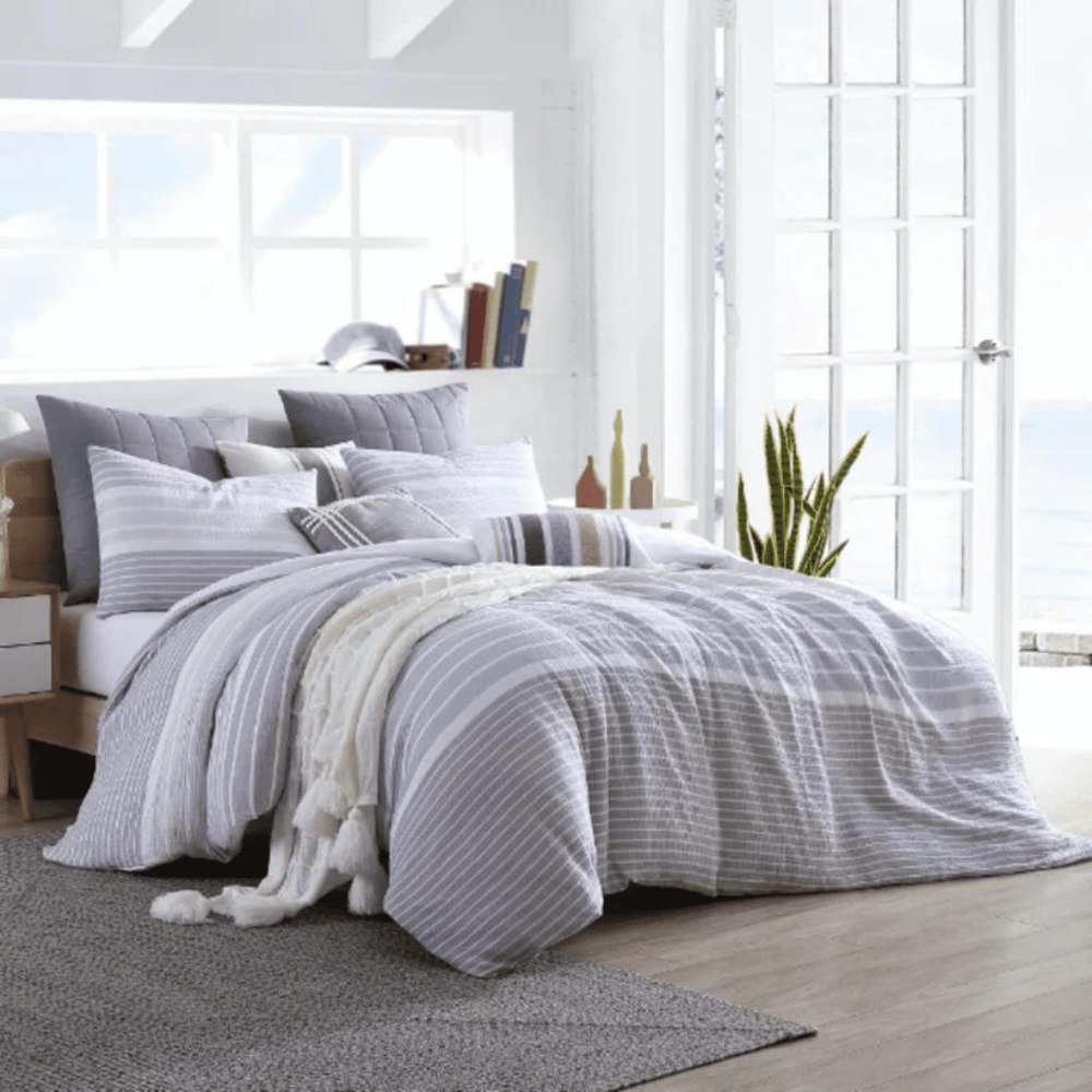 3pc Cordelia Duvet Cover Set - Purple