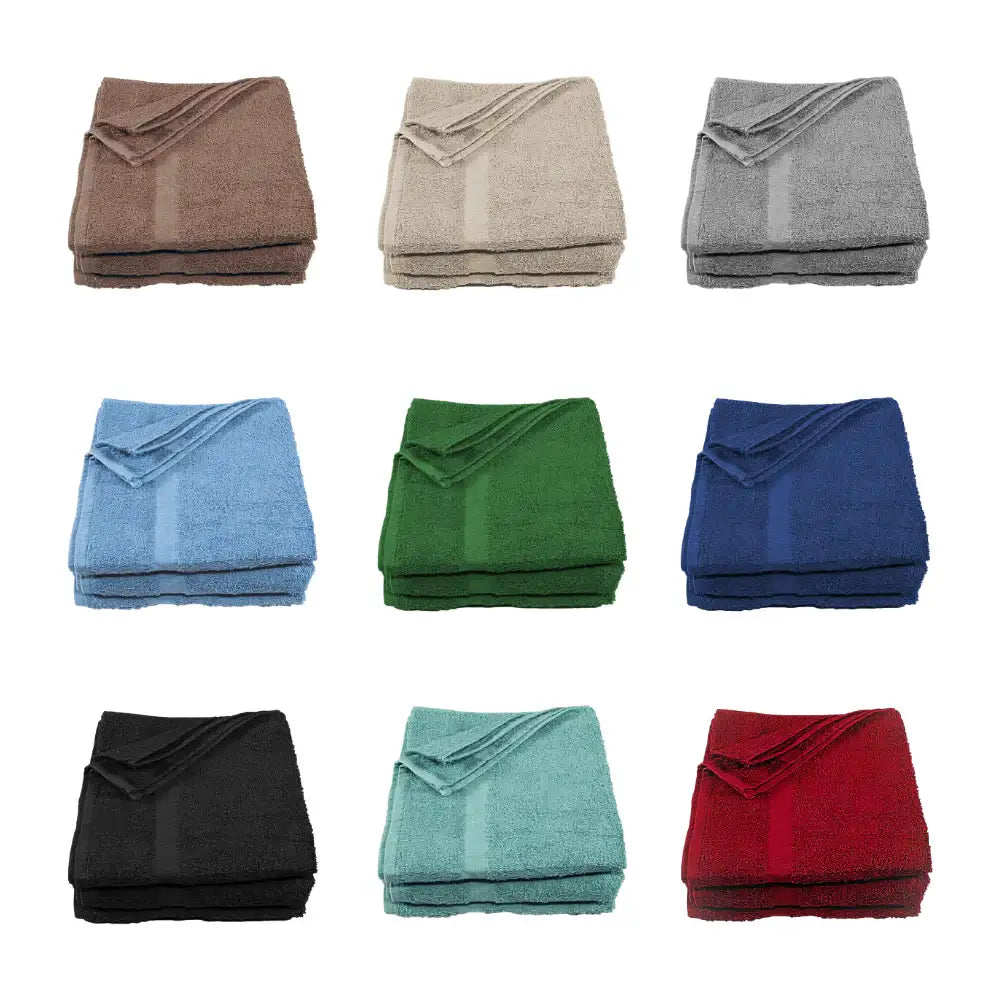 Colored hand towels soft luxuries comfortable and affordable wholesale, hotel supply chain RB&B resort towels