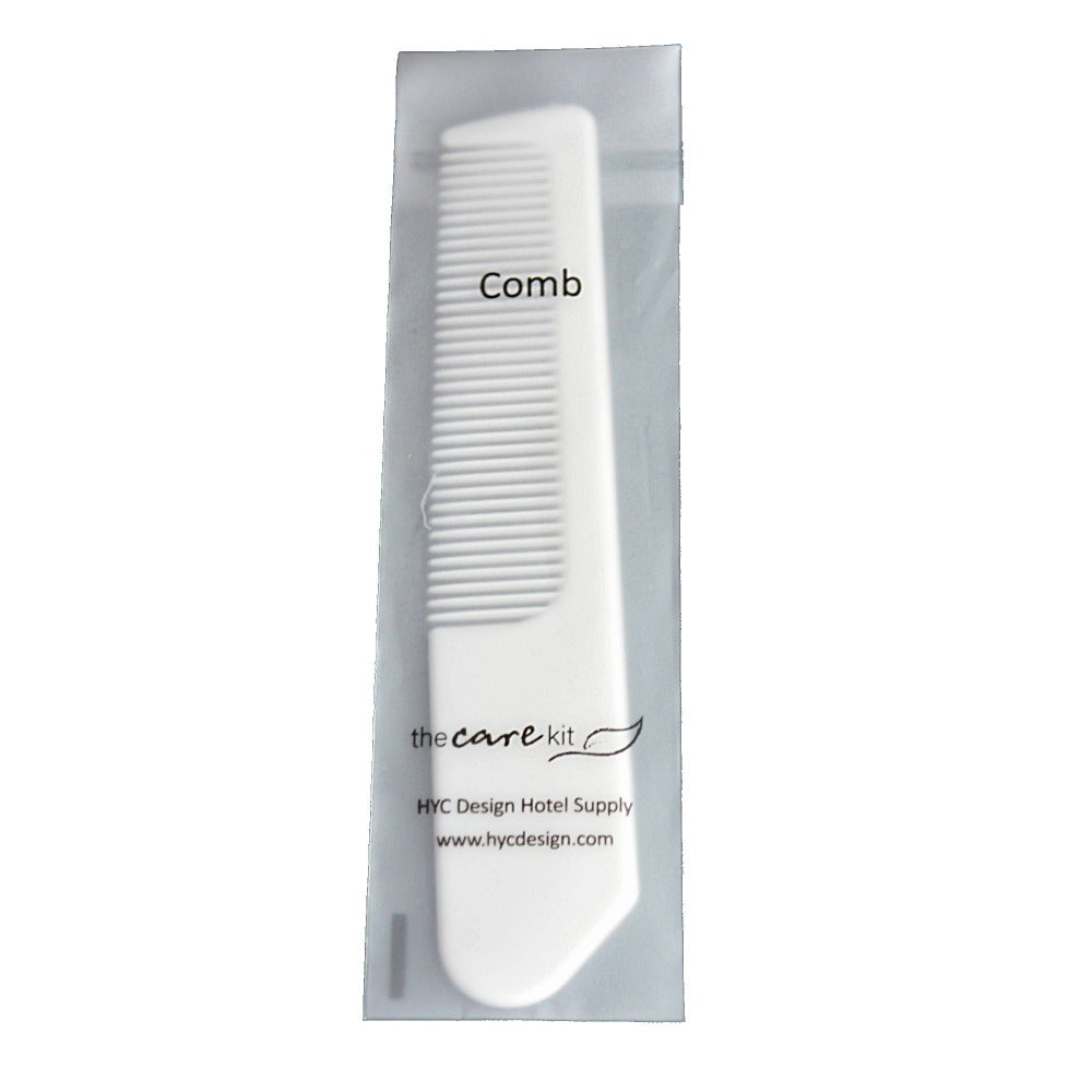 travel size comb, disposable comb, hotel amenities, hotel supplies
