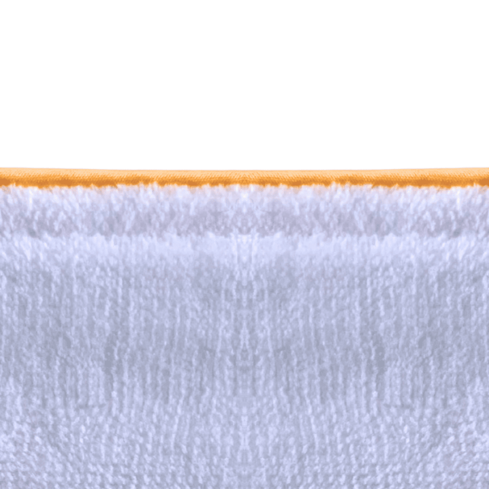 Shawl Bathrobe - Gold Piping - Closer up