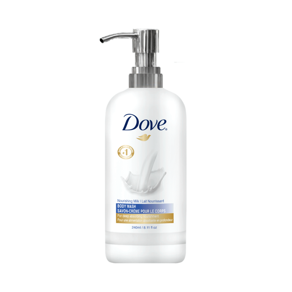 Dove Pro Daily Moisture body lotion 240 ml bottle, rich hydration available in bulk for hotels, resorts, and spas