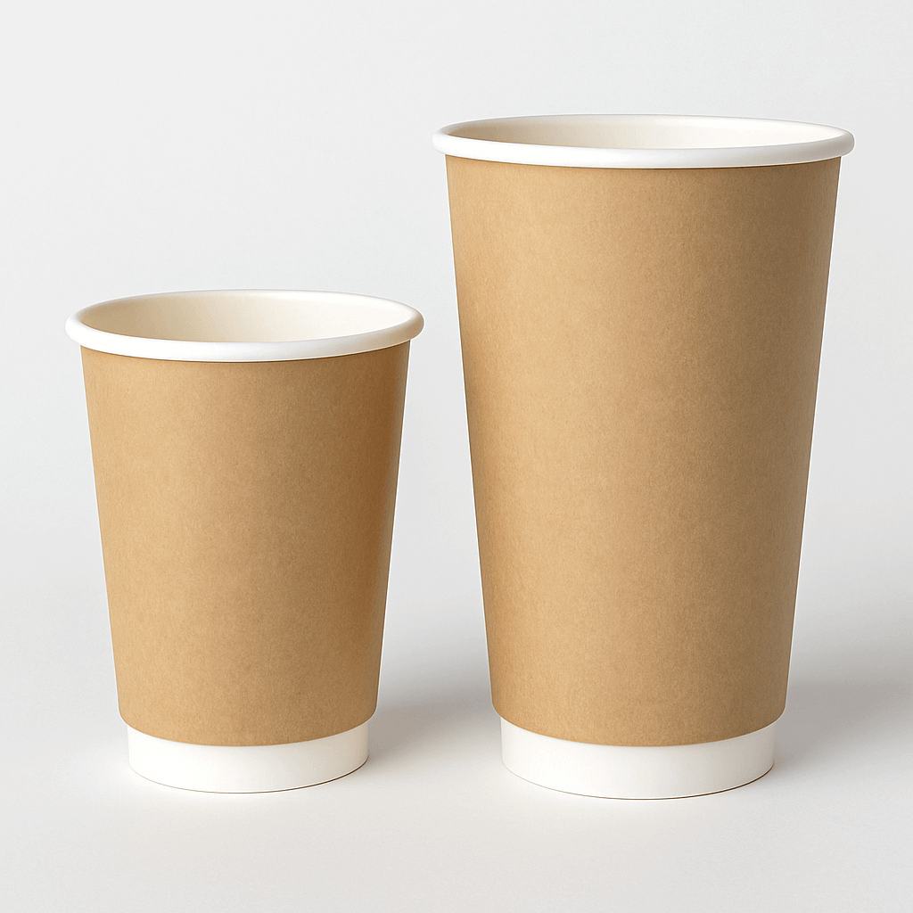 Hotel-grade paper cups individually wrapped, designed for cleanliness, convenience, and premium fee
