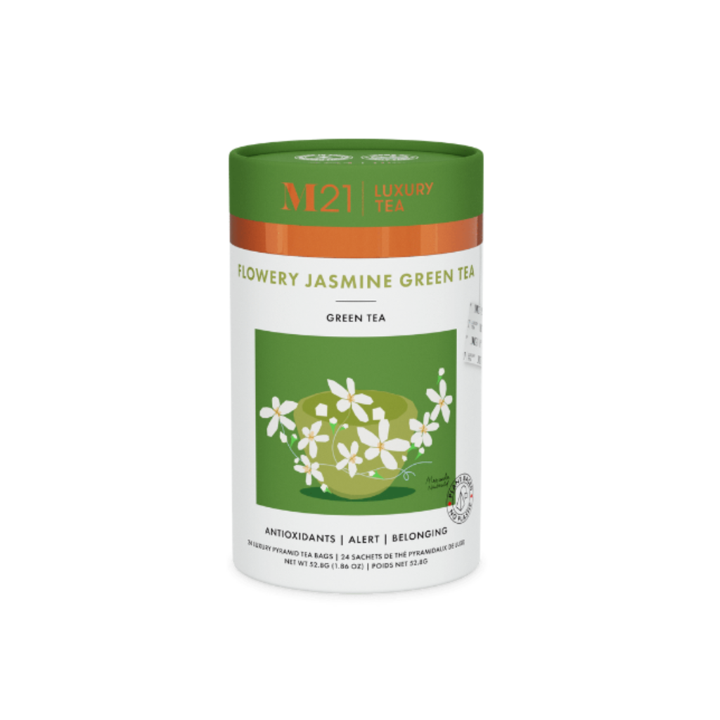 Fragrant jasmine green tea for B2B clients. Bulk-packaged and naturally caffeinated for fine dining, hotels, and retail display.