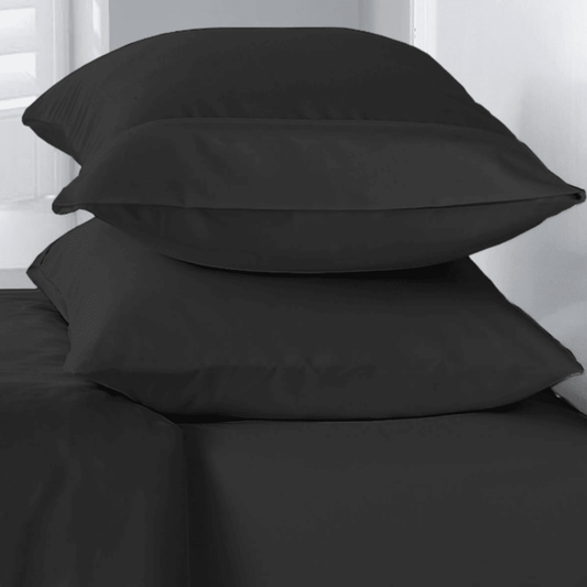 Affordable and breathable microfiber pillowcase for daily use, perfect for budget-friendly bedding upgrades at hotels, resorts, and Airbnb