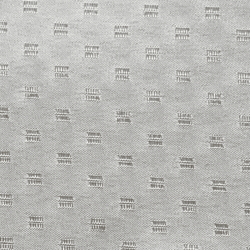 Heavy Duty Hooked Dot Pattern 2 Piece Shower Curtain with Nylon Liner, Button Hook - Close up