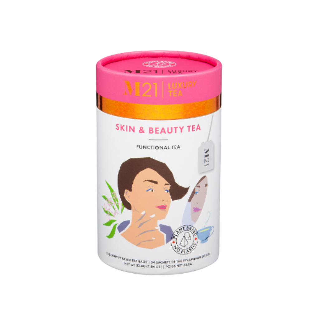 Skin & Beauty tea in bulk for salons, spas, and holistic spaces offering beauty and wellness experiences.