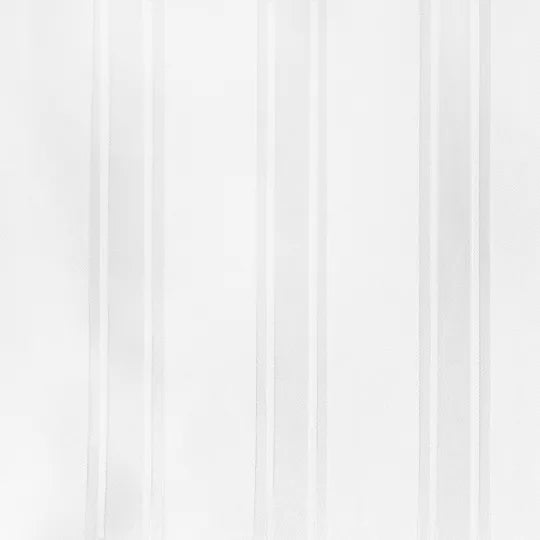 Hook Less Valance Wide Stripe Shower Curtain Success - Close up on the shower curtain