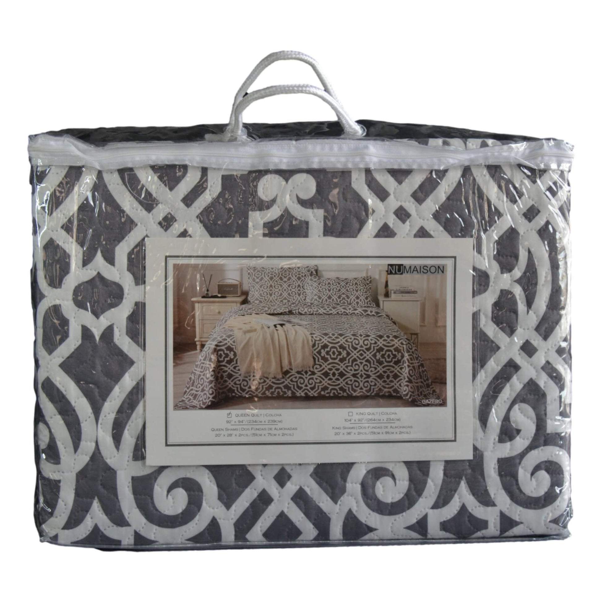 Durable quilt bedspread ideal for boutique hotels and short-term rentals, offering comfort and a modern look