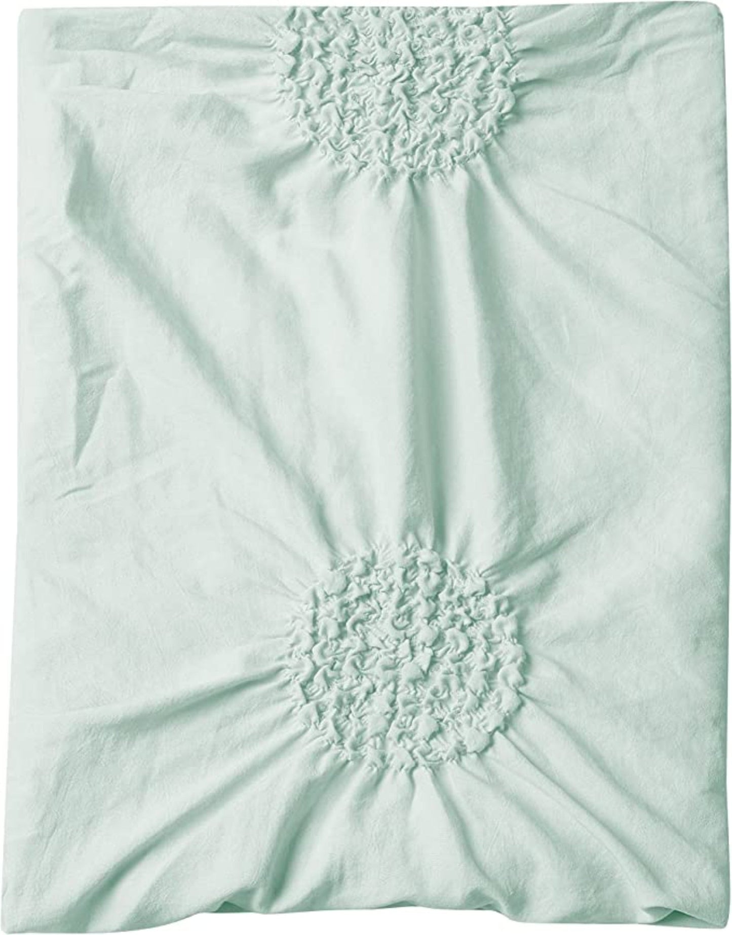 Luxurious Bed Set, Floral Ruched Duvet Cover Set of 3 - Design
