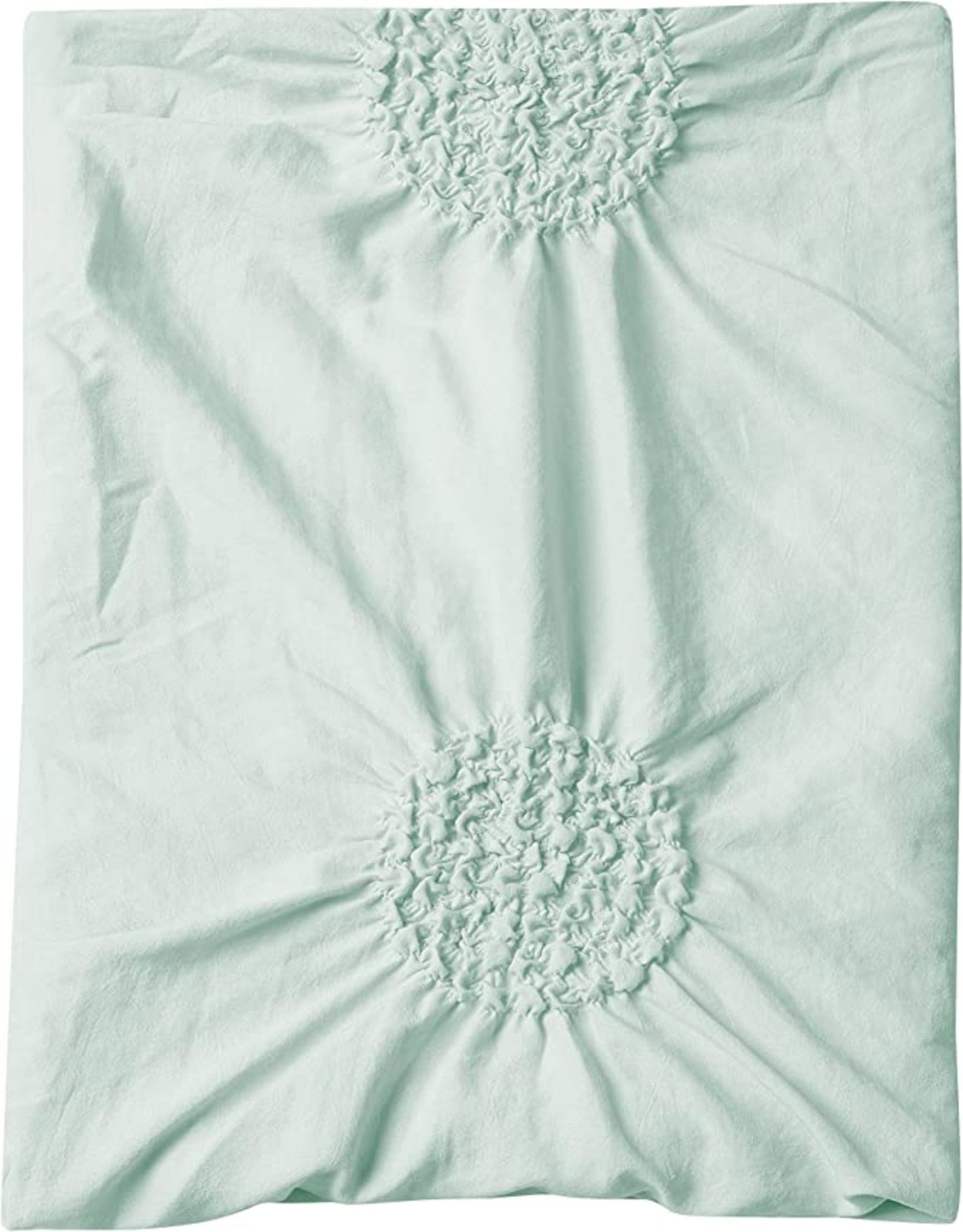 Luxurious Bed Set, Floral Ruched Duvet Cover Set of 3 - Design