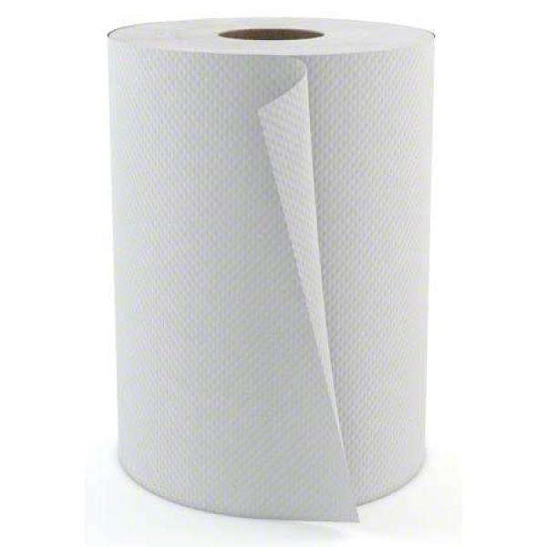 Experience Superior Drying: Cascades Pro White Hand Towel Rolls - High Absorbency and Softness Unleashed - shop now at Canadian Hotel Supplies