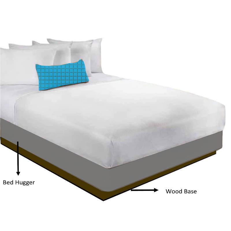 Decorative Bed Huggers - Premium Linens & Bedding from HYC Design - Just $89.99! Shop now at HYC Design & Hotel Supply