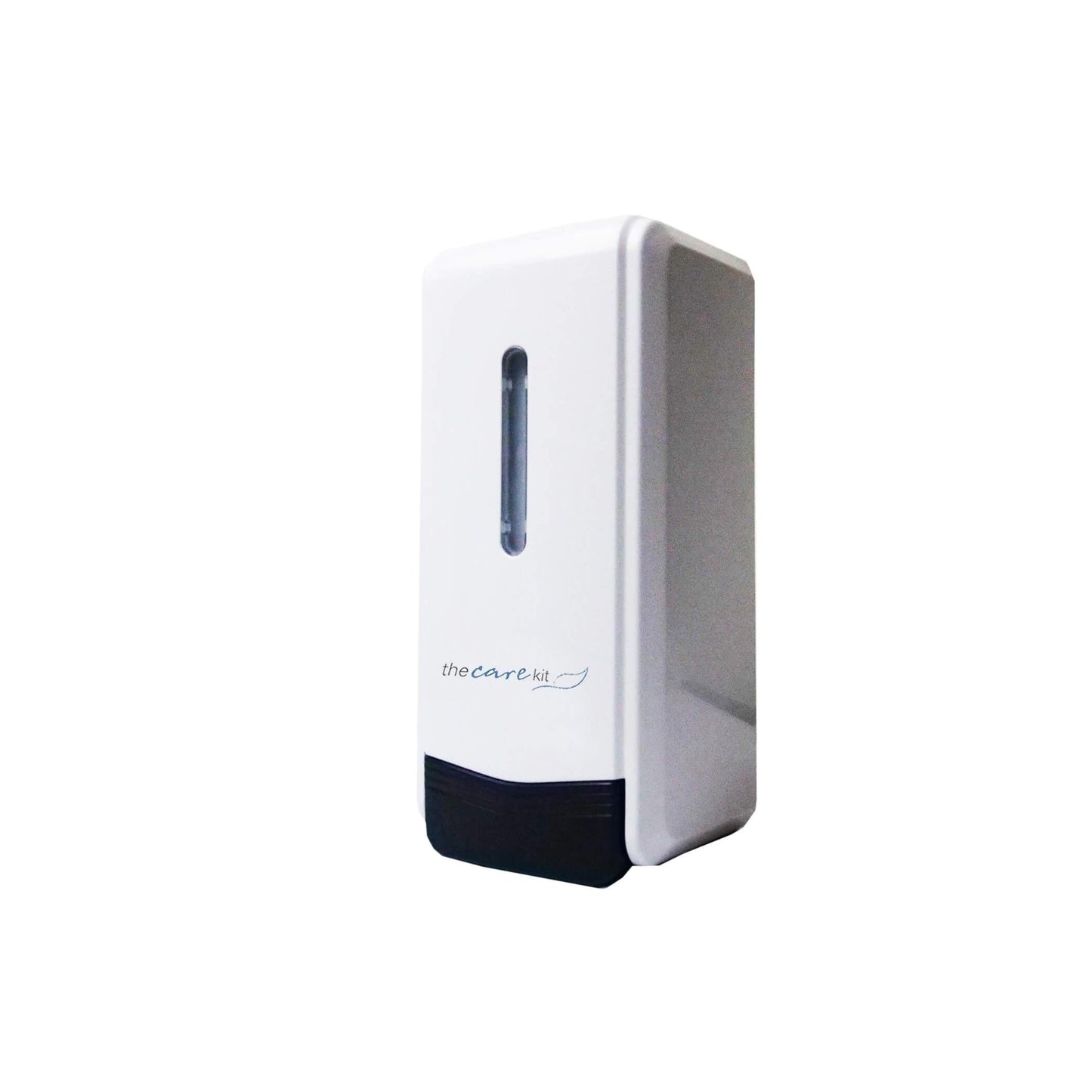 Manual dispenser for soap/hand sanitizer. Easy to use and refill. Perfect for maintaining hygiene.