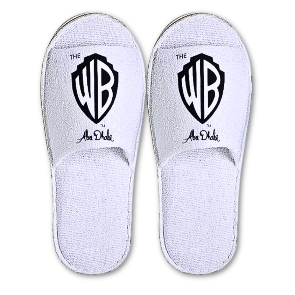 Warner bros slippers for hotels, Airbnb, and spa available in bulk