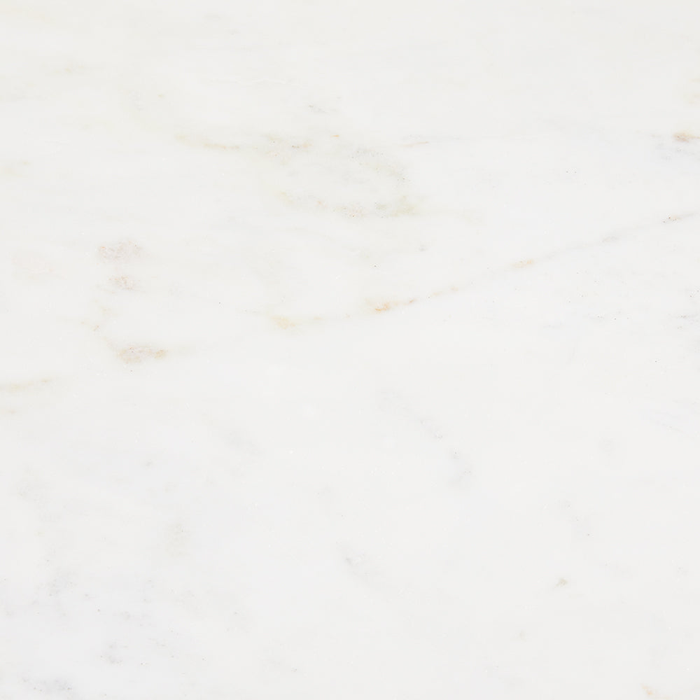 White Marbel Table by Canadian Hotel Supplies