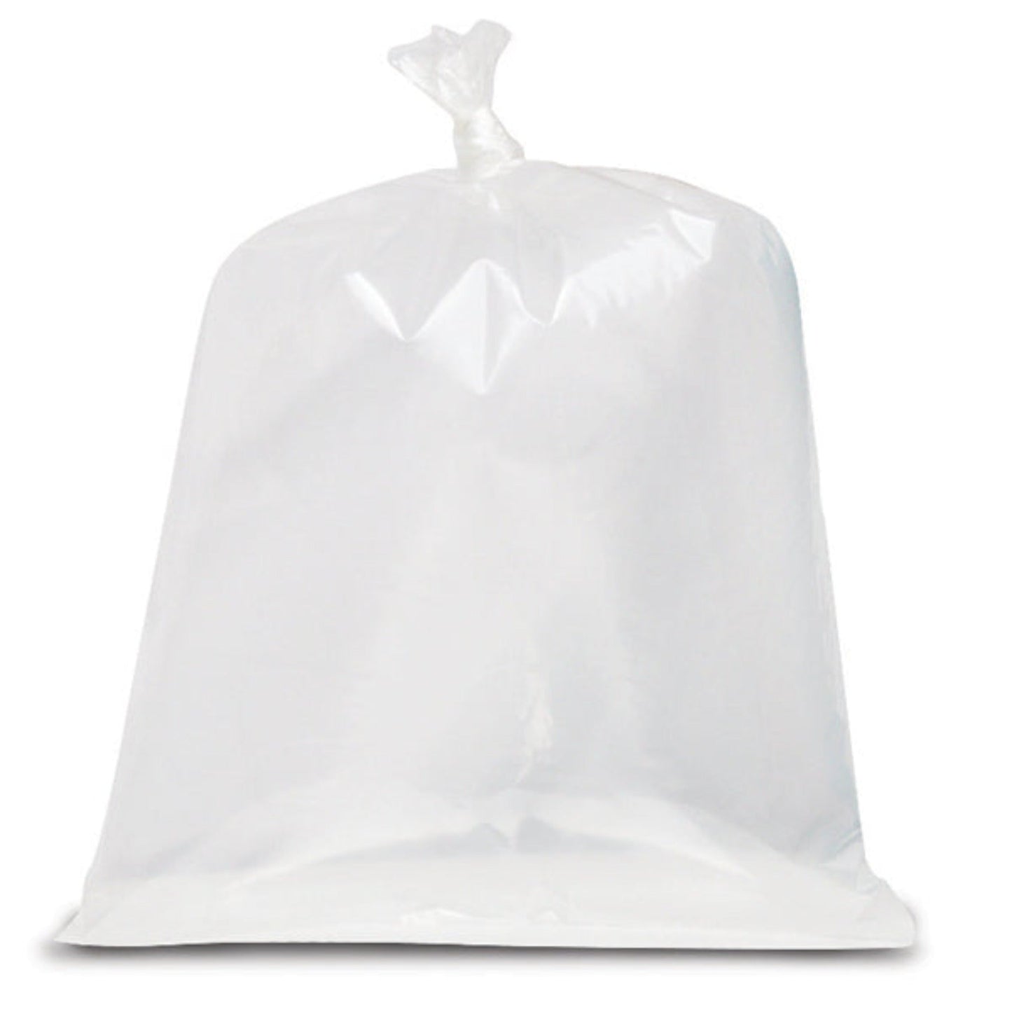 Regular white garbage bags at HYC Design