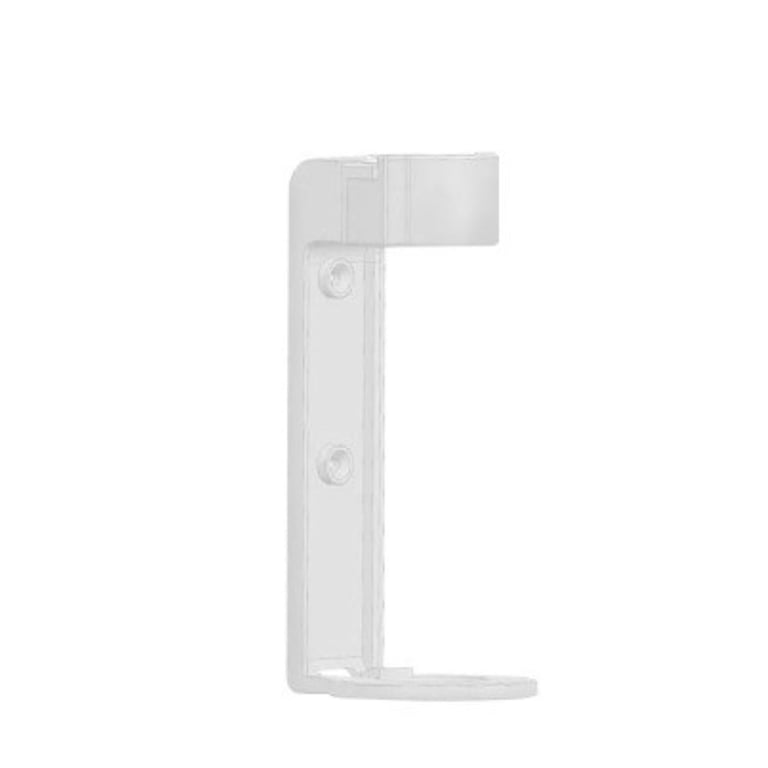 Clear oval plastic amenity holder, bulk pack for guestroom essentials display in motels and resort bathrooms