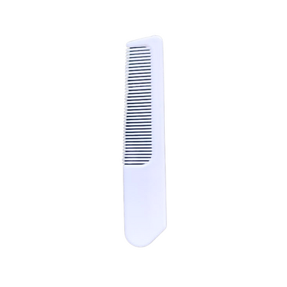 Individually wrapped disposable hair comb, ideal for hotels, guest bathrooms, amenity kits, and personal travel grooming