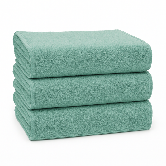 Premium quality jade pool towels for hotels, Airbnb, and resorts, available for  wholesale 