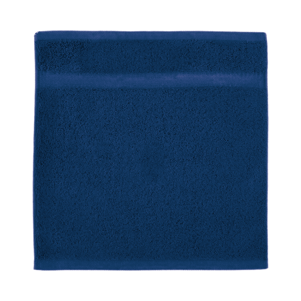 Colored Spa/Hotel Washcloth - Navy Bulk white 100% cotton towels for hotels